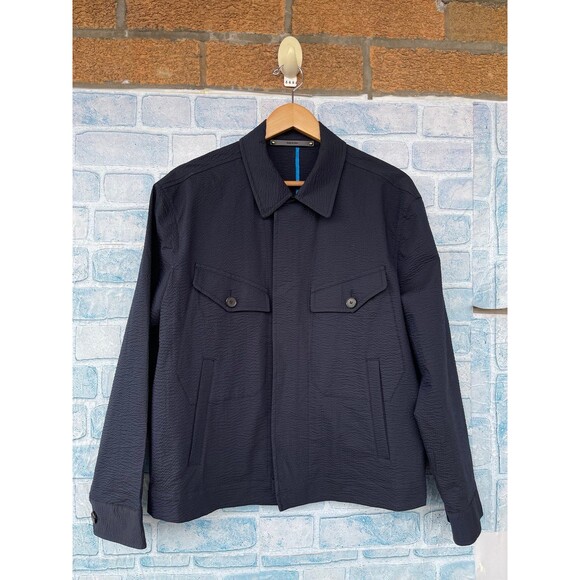 PAUL SMITH Cotton-blend seersucker jacket size medium - Picture 3 of 12